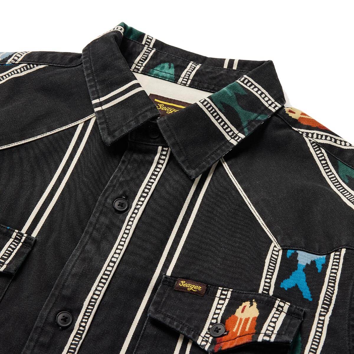 Amarillo L/S Shirt Upstream Black - Image 4