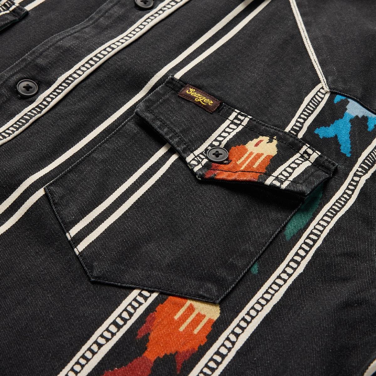 Amarillo L/S Shirt Upstream Black - Image 7