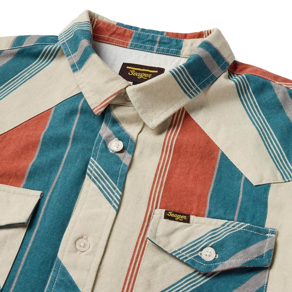 Amarillo S/S Shirt El Rojo Stripe - Image 3