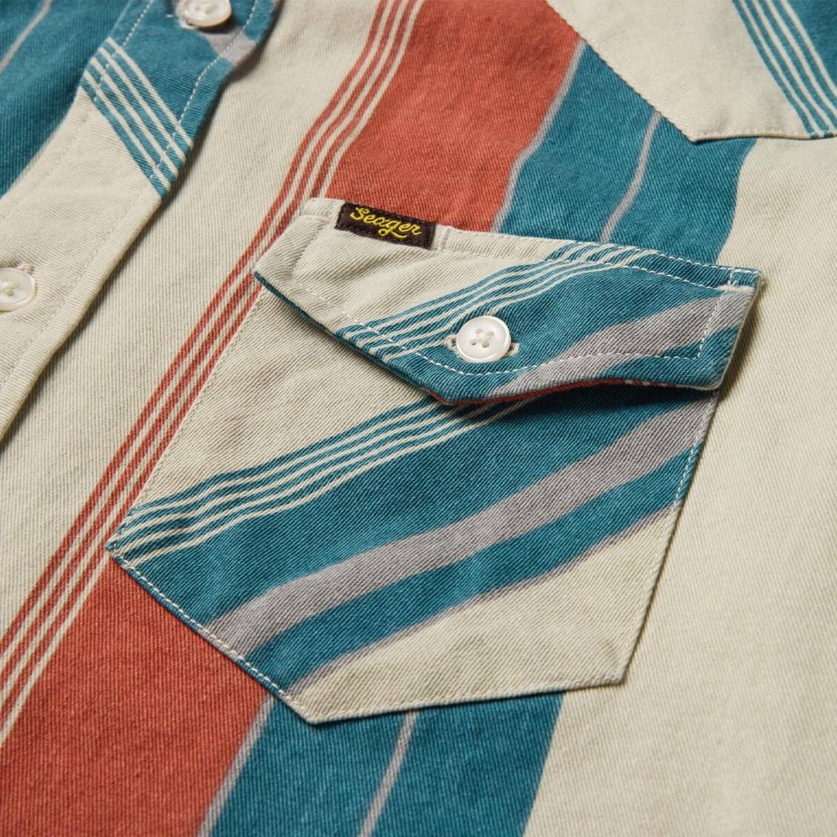 Amarillo S/S Shirt El Rojo Stripe - Image 5