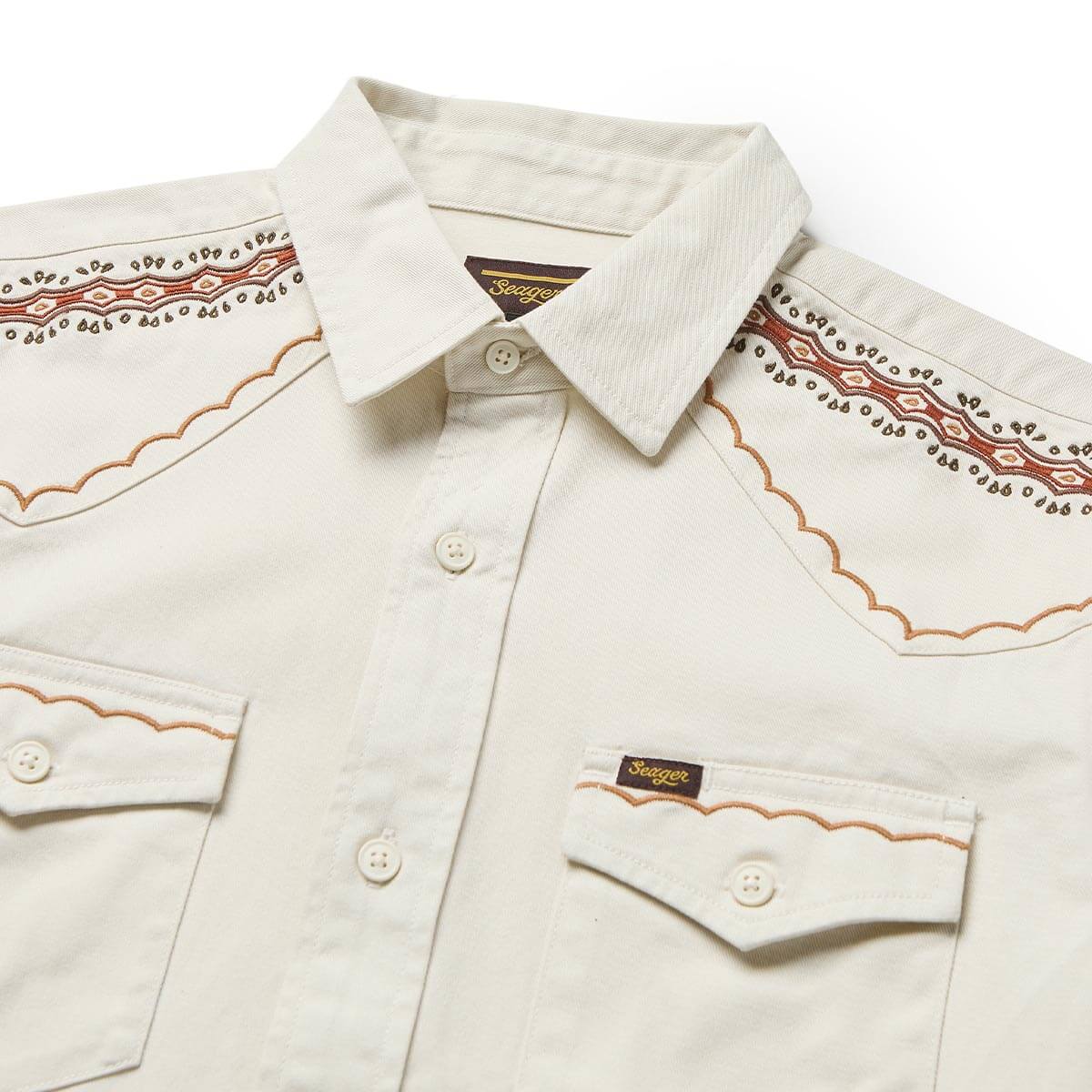 Amarillo S/S Shirt White Wash - Image 5