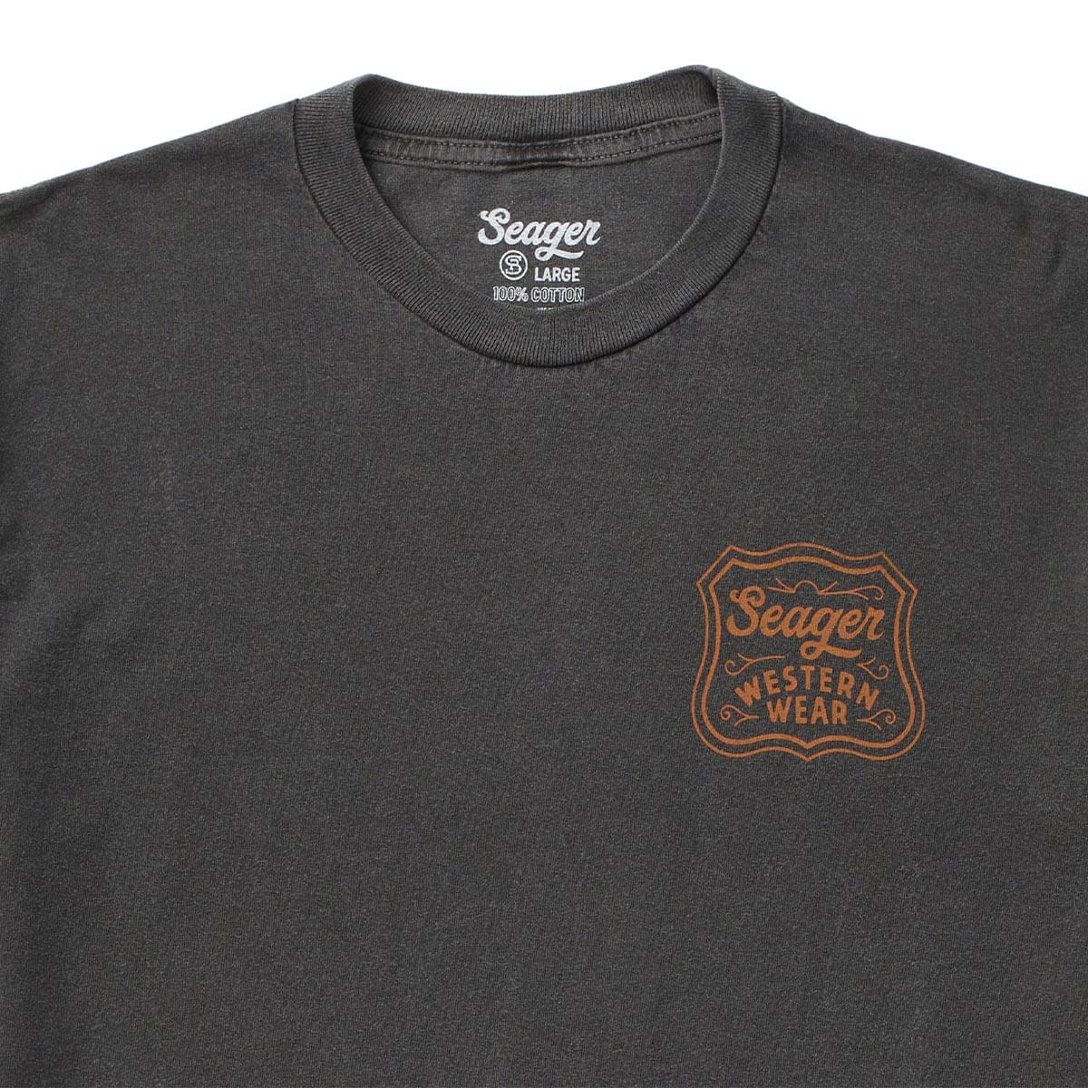 Badge Premium Tee Pigment Black - Image 4