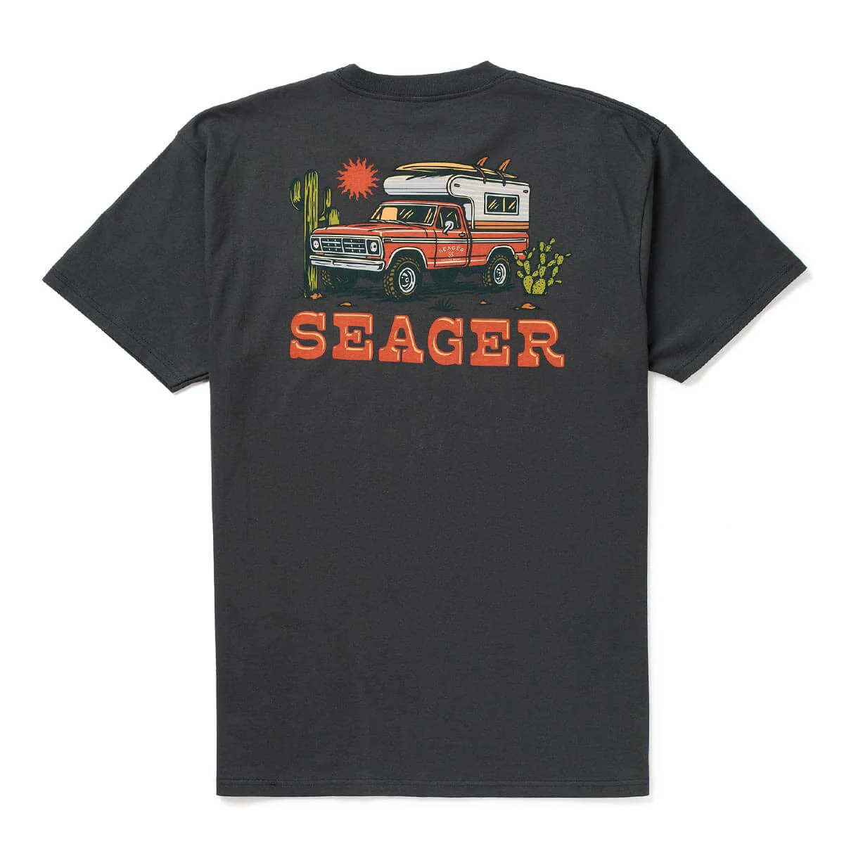 Baja Tee Vintage Black