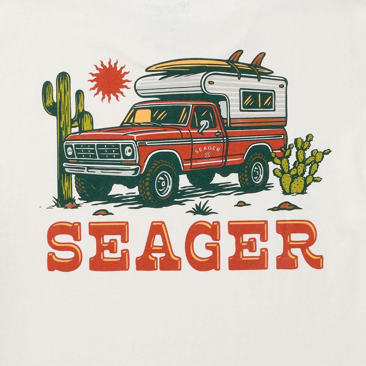 Baja Tee Vintage White - Image 4