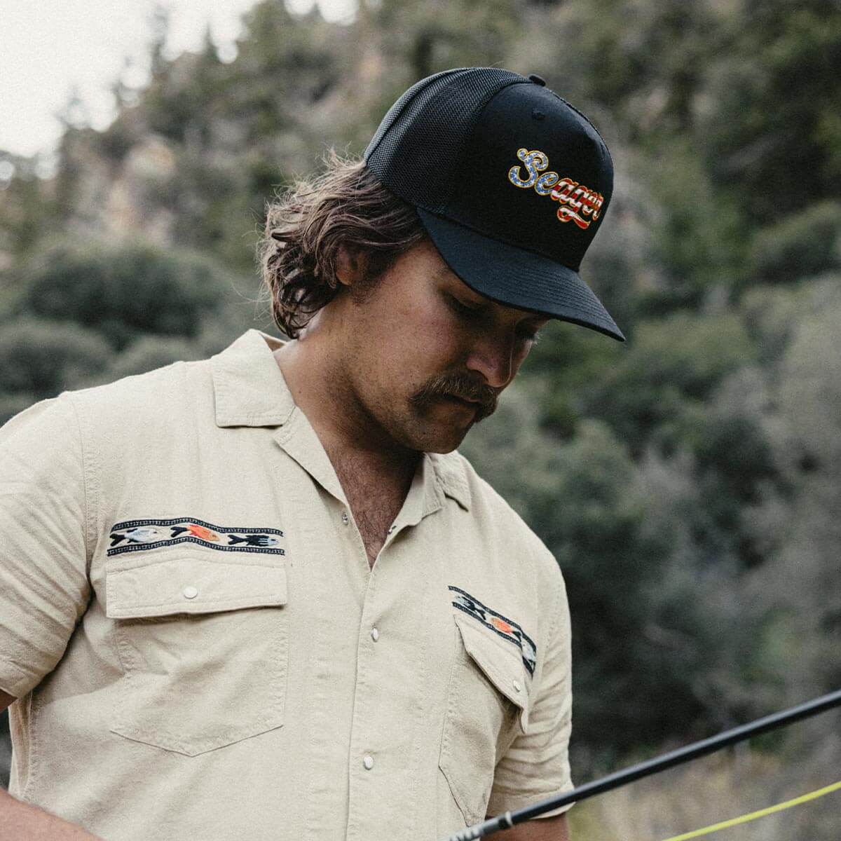Big USA Snapback Black - Image 3