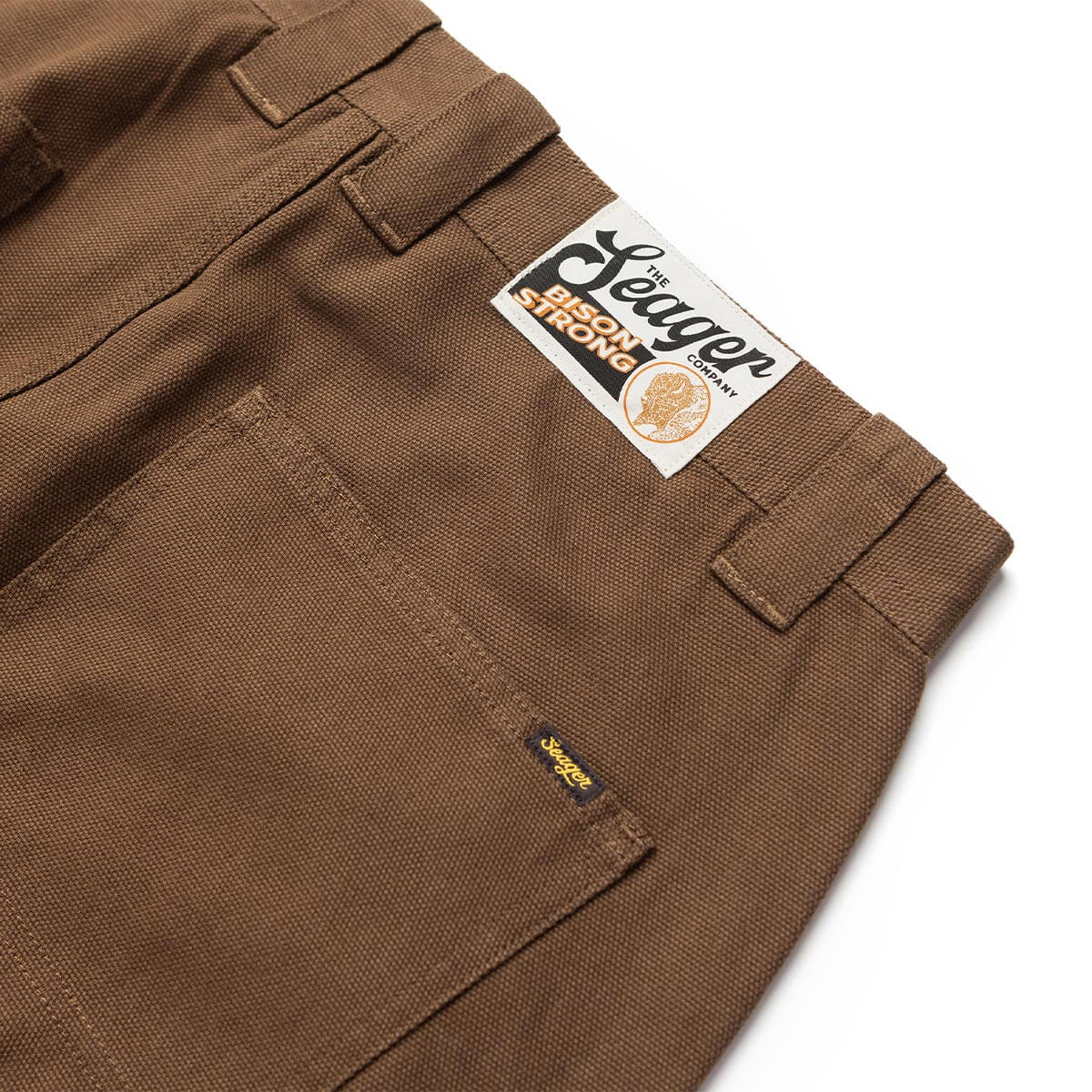 Bison Canvas Pant Tobacco - Image 7