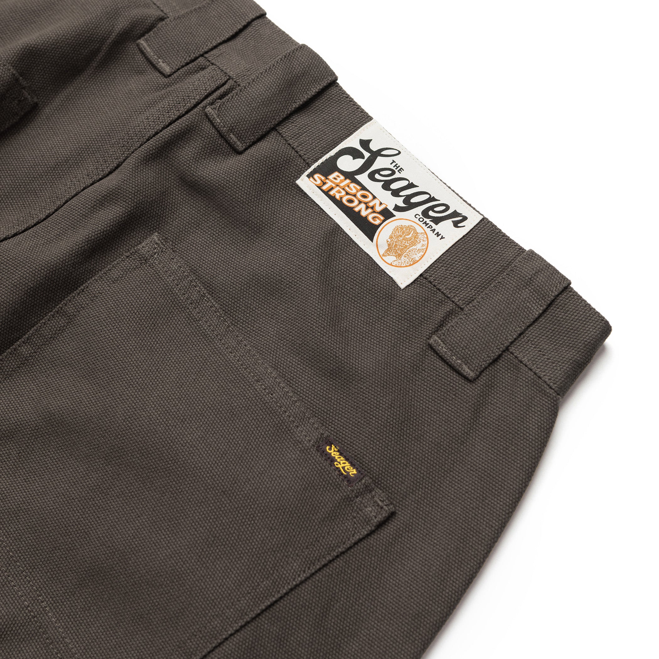 Bison Canvas Pant Darkwood - Image 8