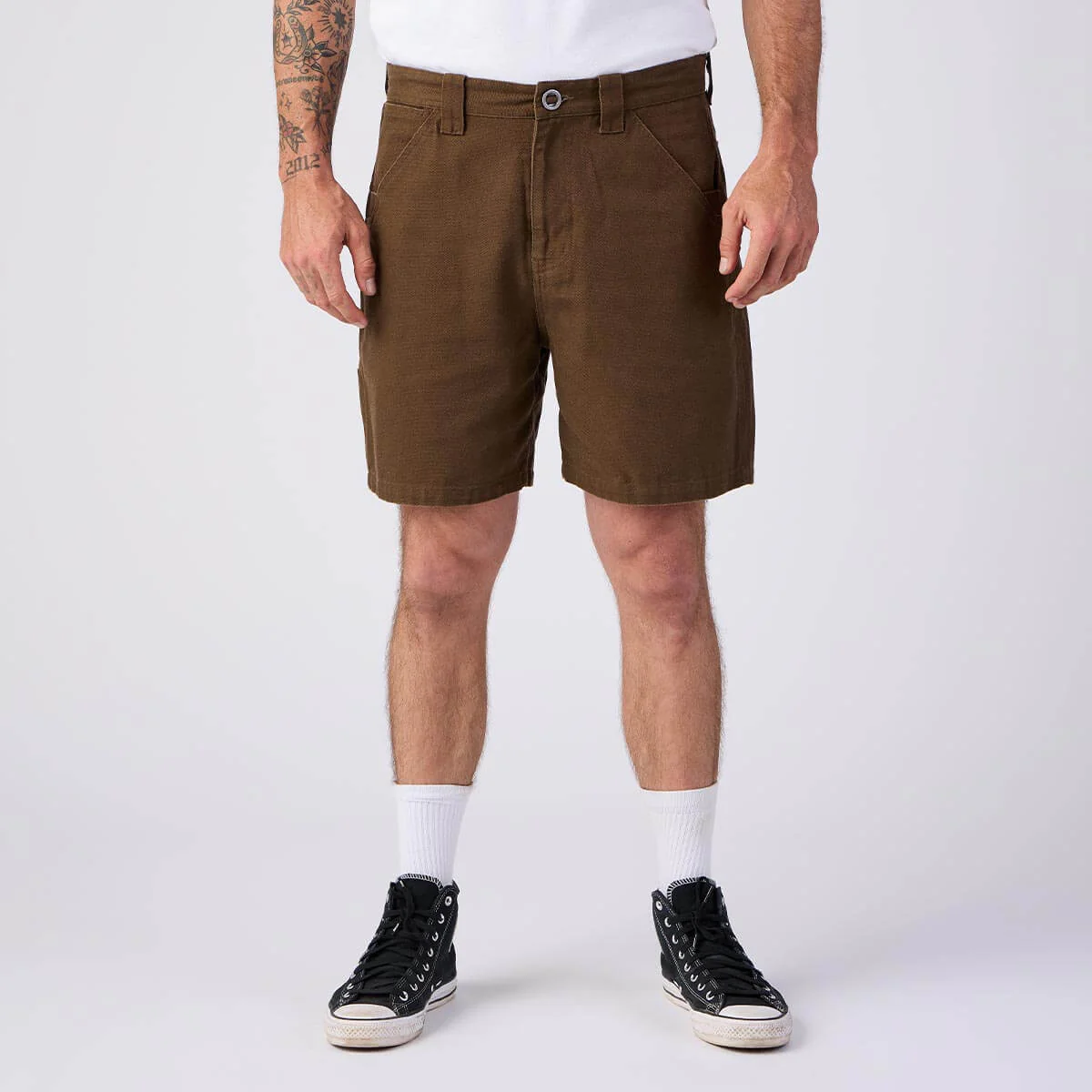Bison Canvas Short Tobacco - Image 3