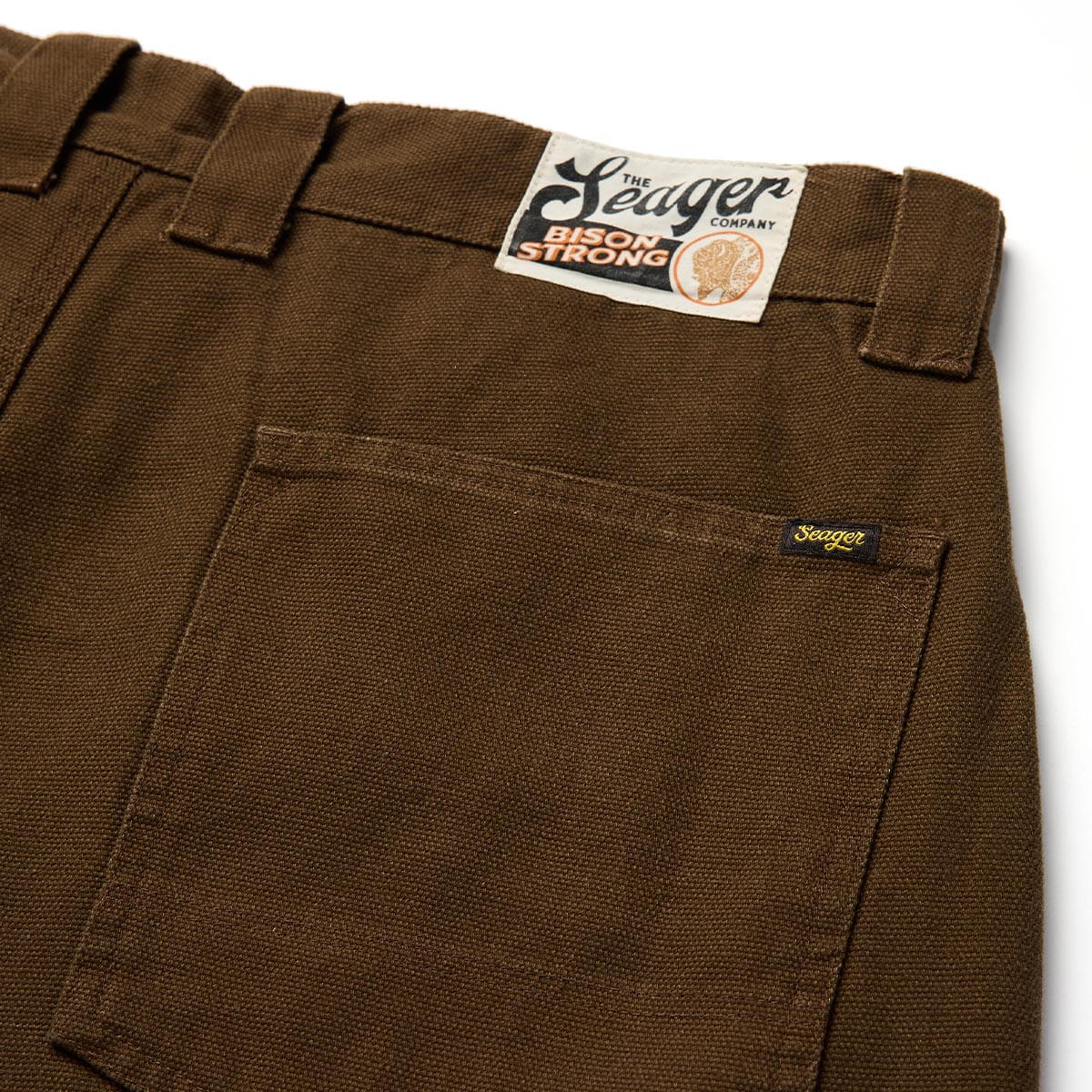 Bison Canvas Short Tobacco - Image 7
