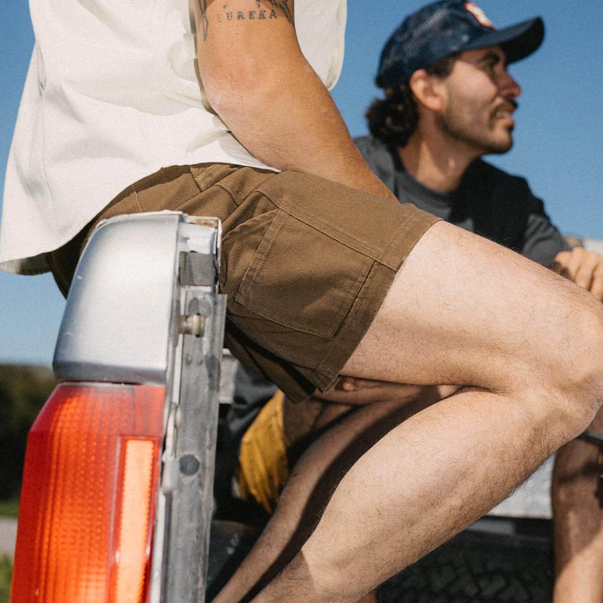 Bison Canvas Short Tobacco - Image 9