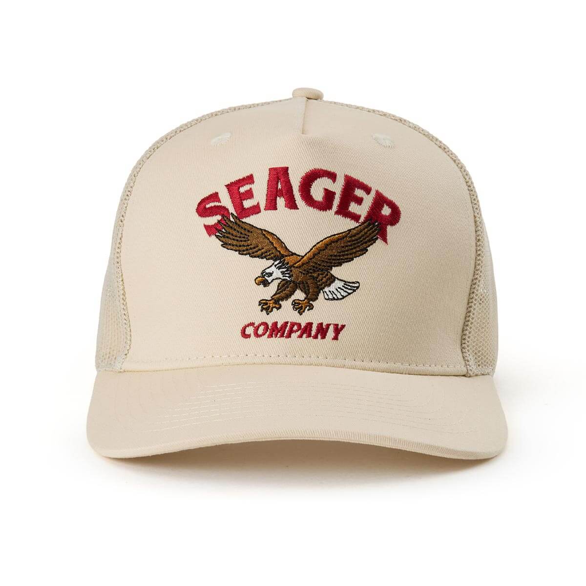 Bradley Trucker Snapback Cream - Image 2