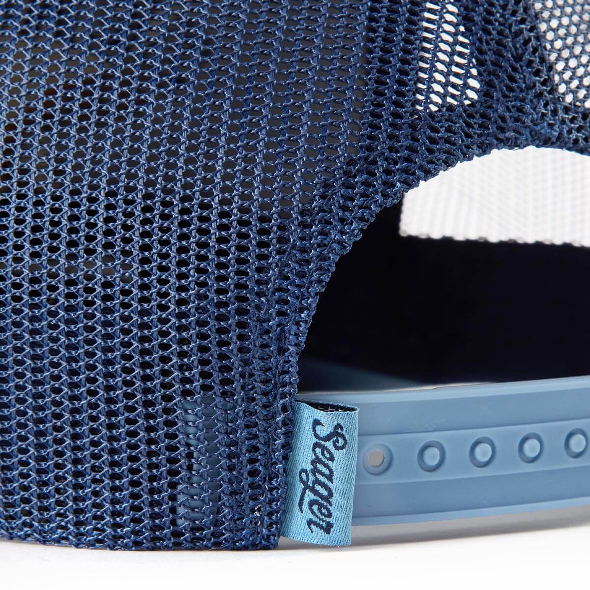 Bradley Trucker Snapback Faded Denim - Image 5