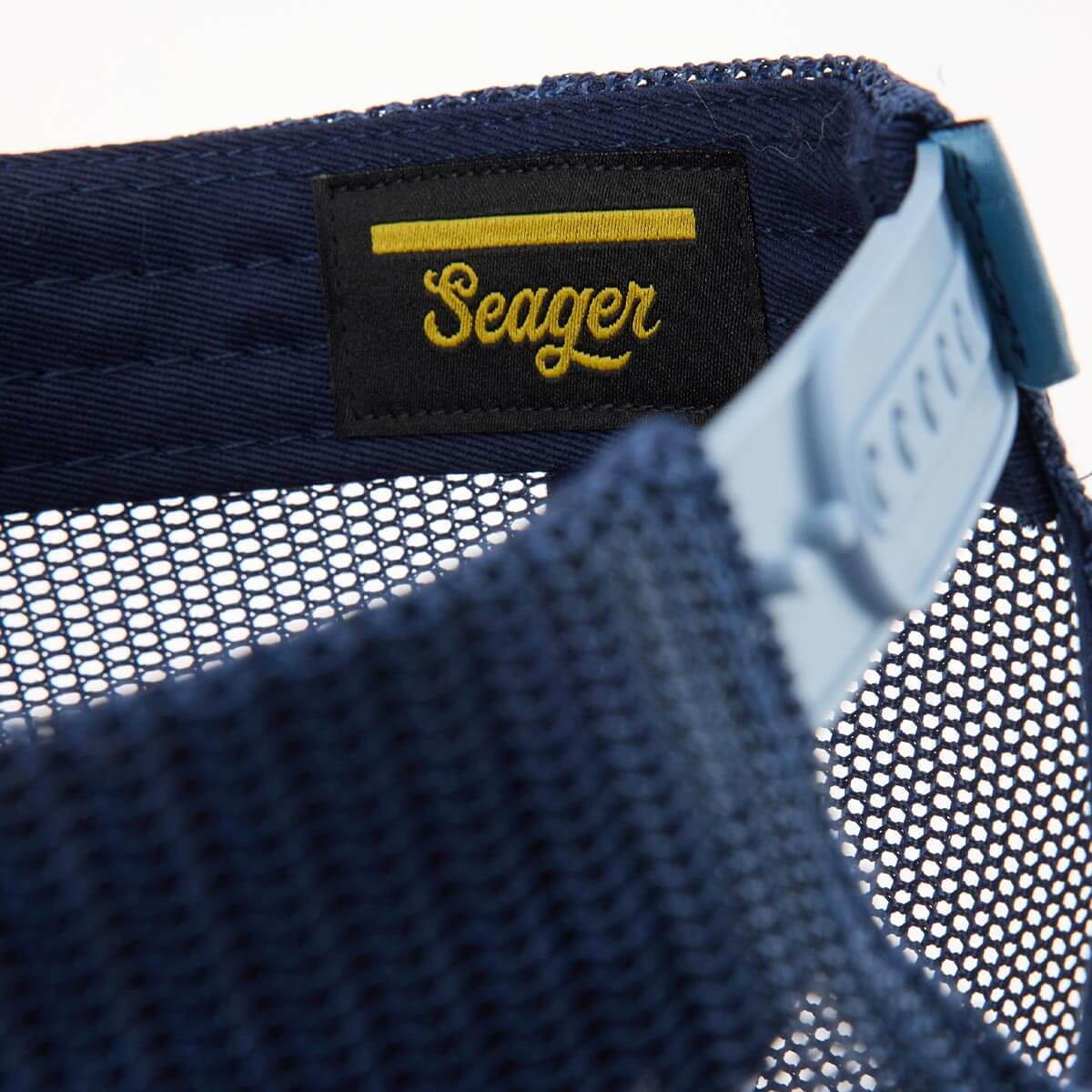 Bradley Trucker Snapback Faded Denim - Image 6