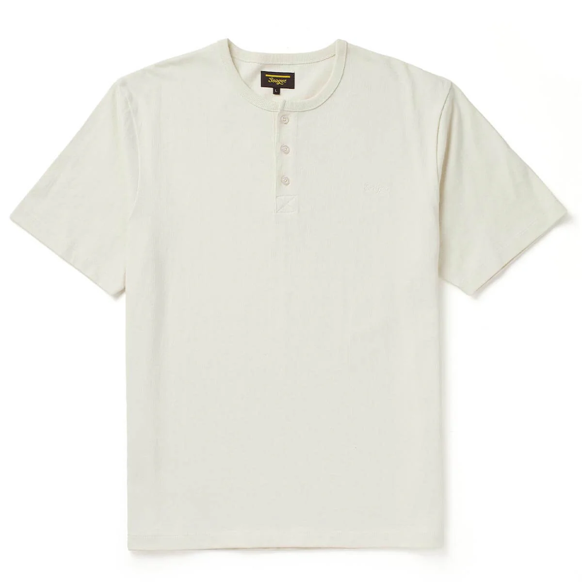 Brand Henley S/S White