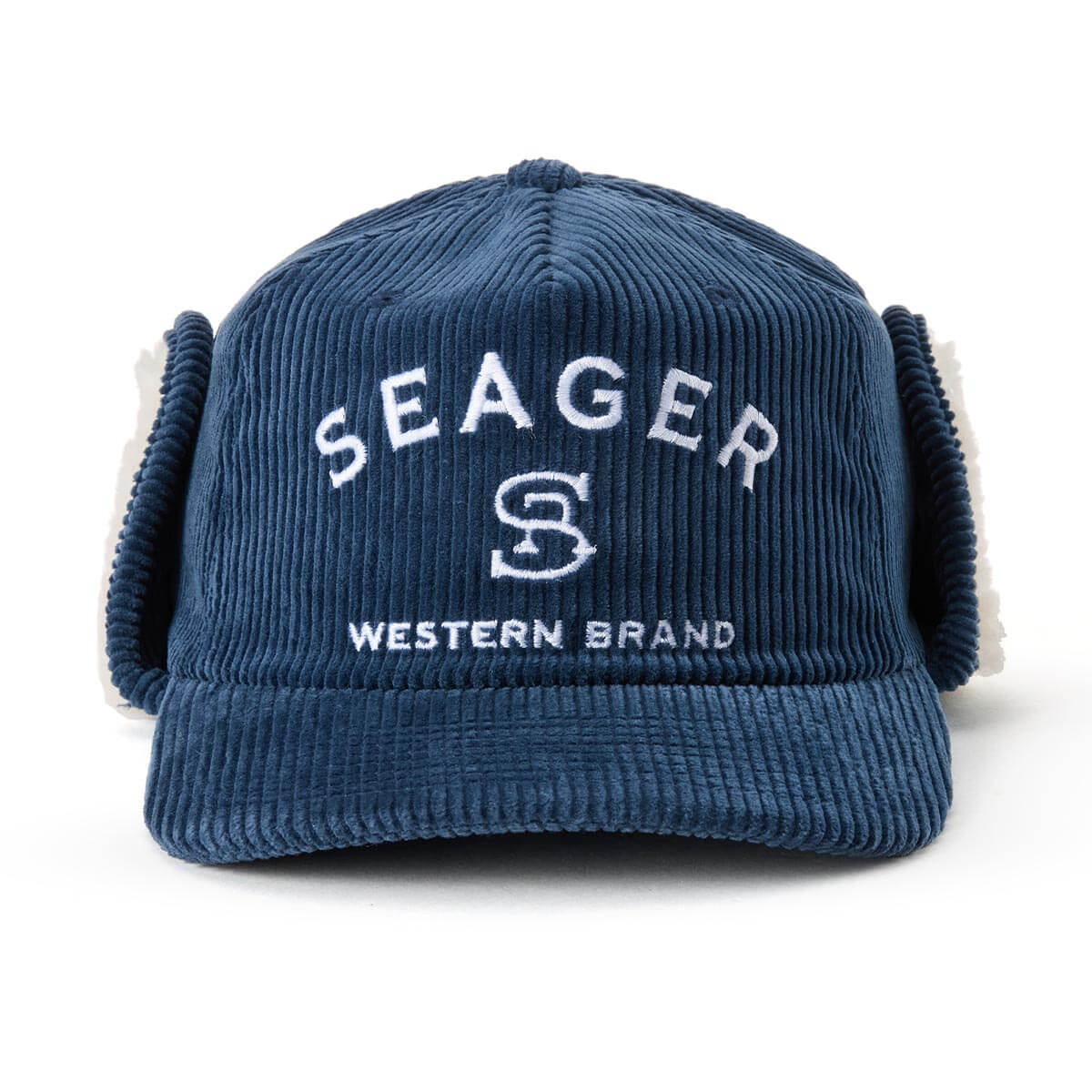Branded Corduroy Flapjack Blue - Image 2