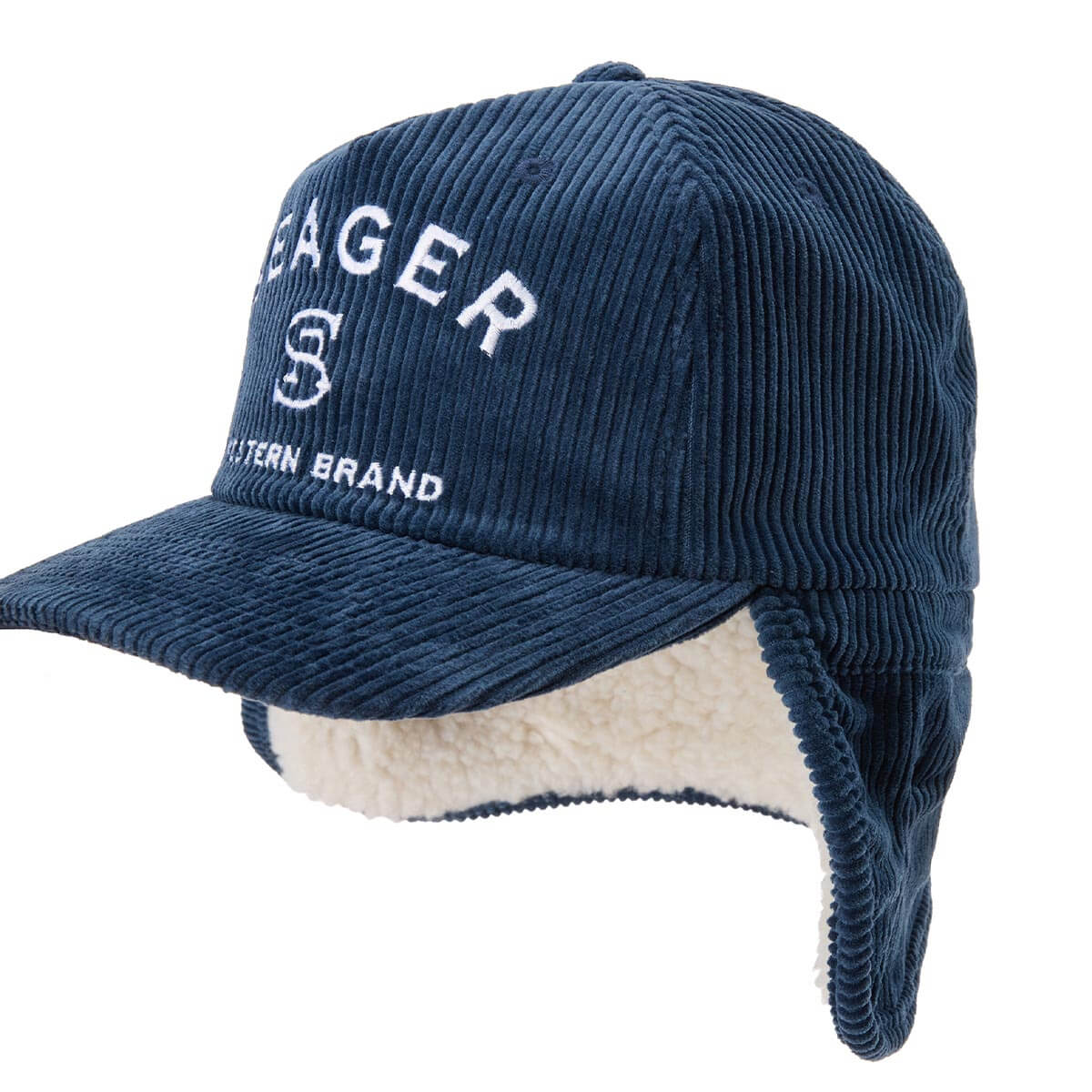 Branded Corduroy Flapjack Blue - Image 5