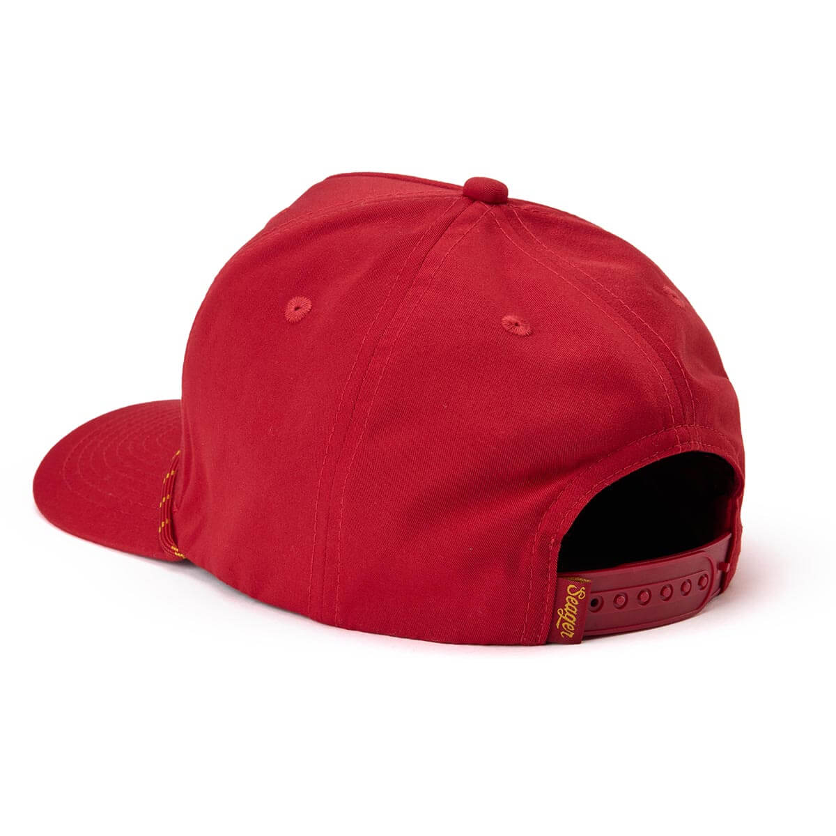Branded Snapback Maroon - Image 4