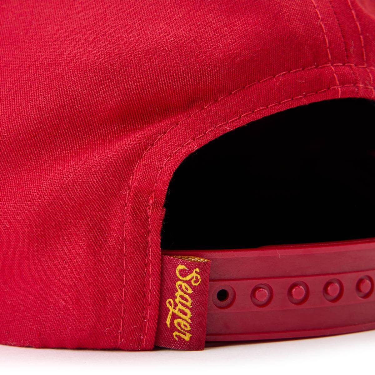 Branded Snapback Maroon - Image 5