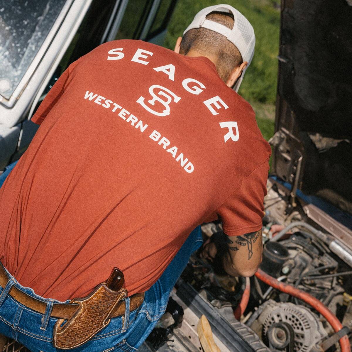 Branded Tee Roasted Red - Image 3