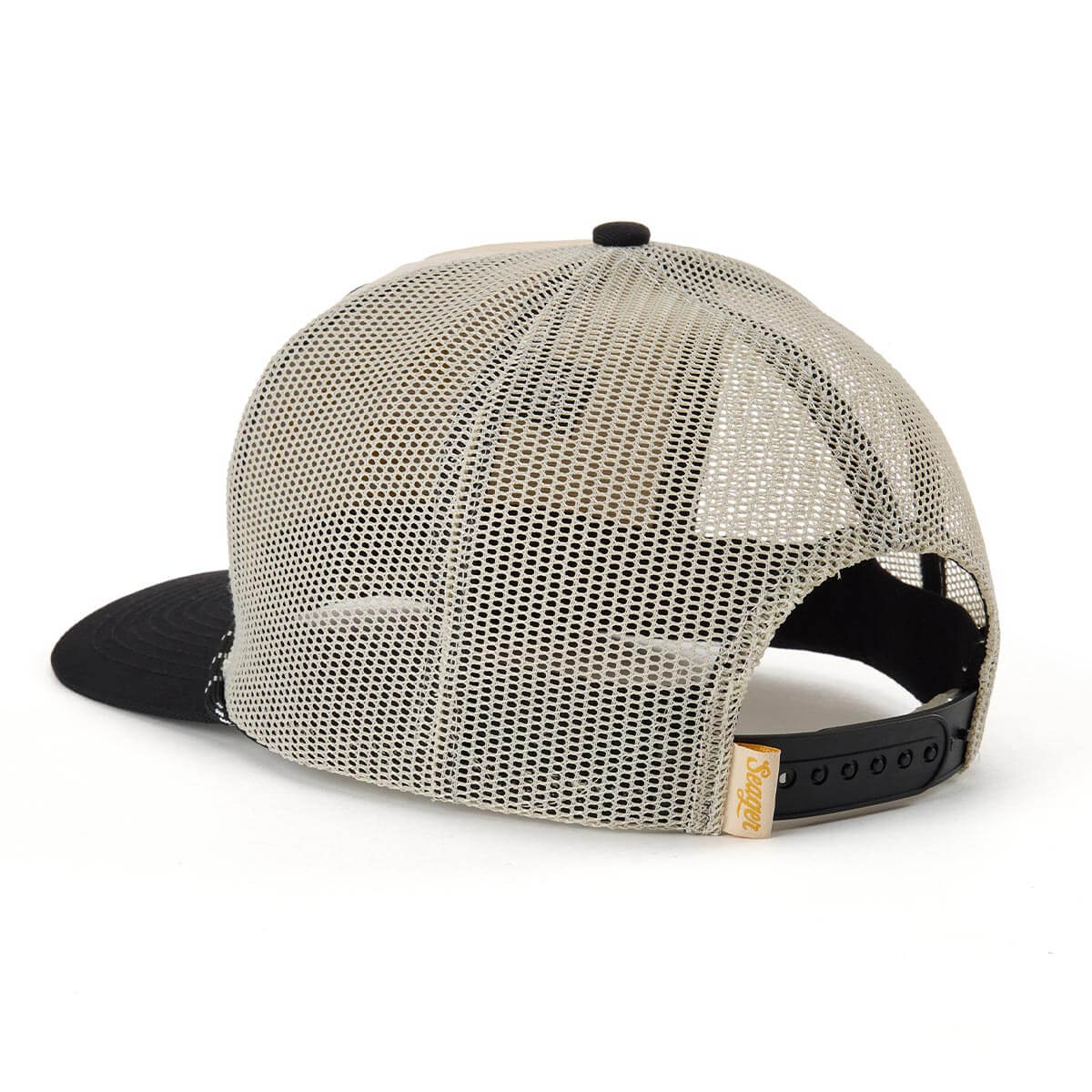 Branded Trucker Snapback Black/White - Image 4