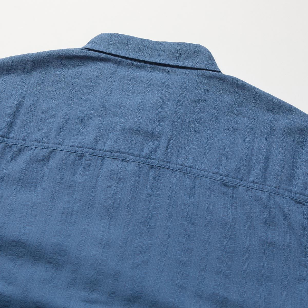 Caldera S/S Shirt Faded Denim - Image 5