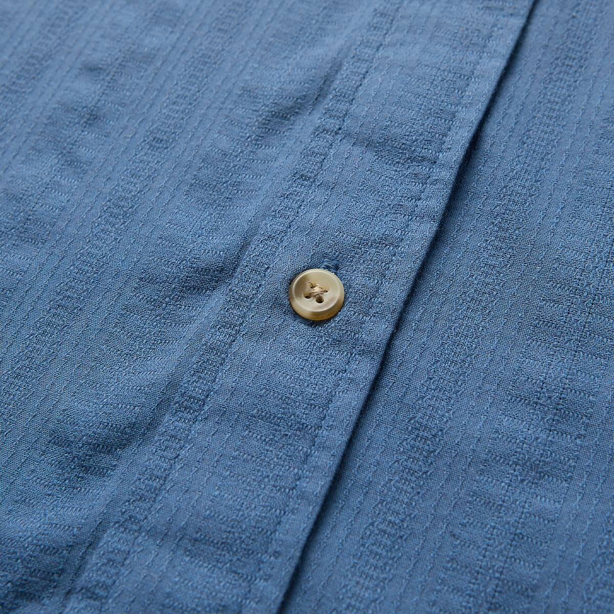 Caldera S/S Shirt Faded Denim - Image 6