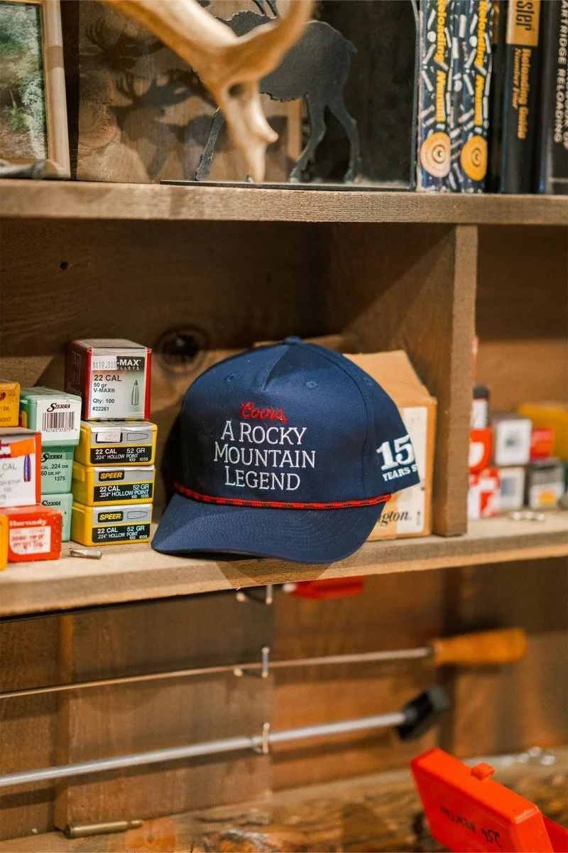 SEAGER X COORS BANQUET ROCKY MOUNTAIN LEGEND SNAPBACK NAVY - Image 8