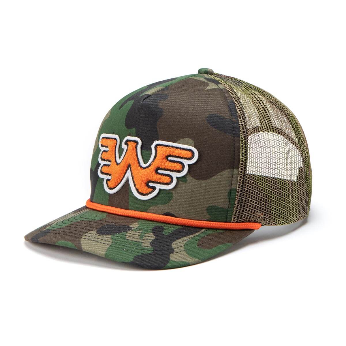 Seager x Waylon Jennings Flying W Snapback Camo