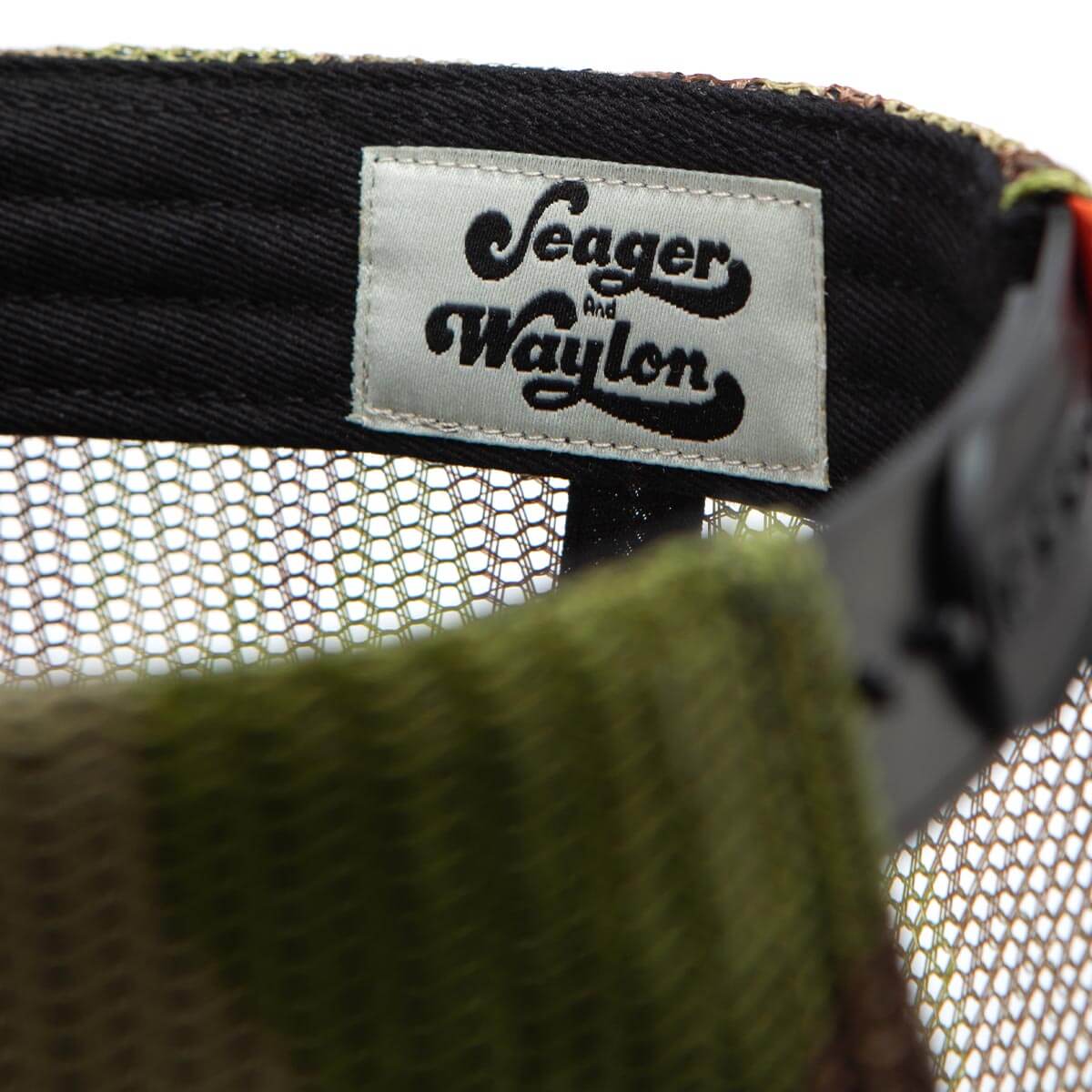 Seager x Waylon Jennings Flying W Snapback Camo - Image 5