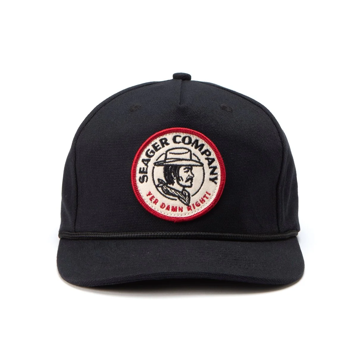 Damn Right Snapback Black - Image 2