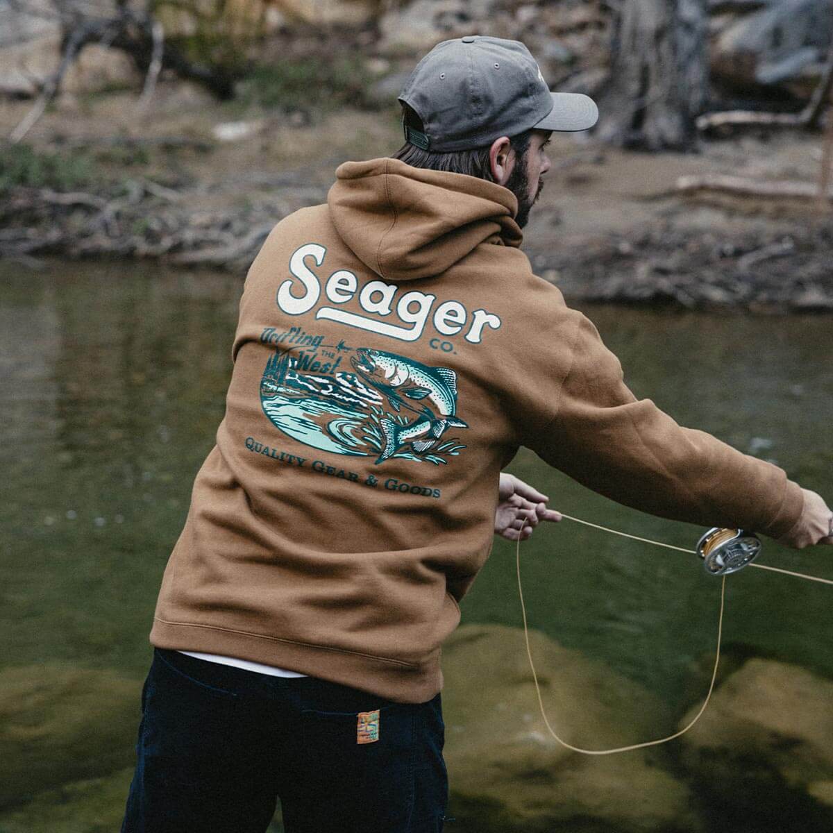 Drifting The West Hoodie Saddle - Image 6