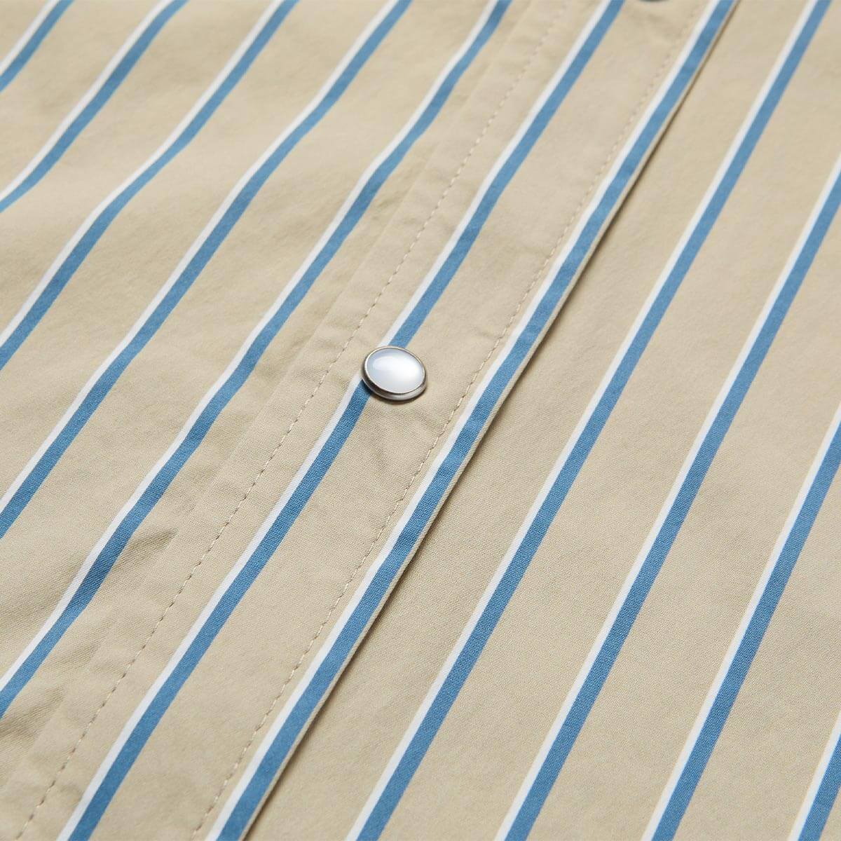 El Ranchero S/S UV Shirt Tidal Foam Stripe - Image 7