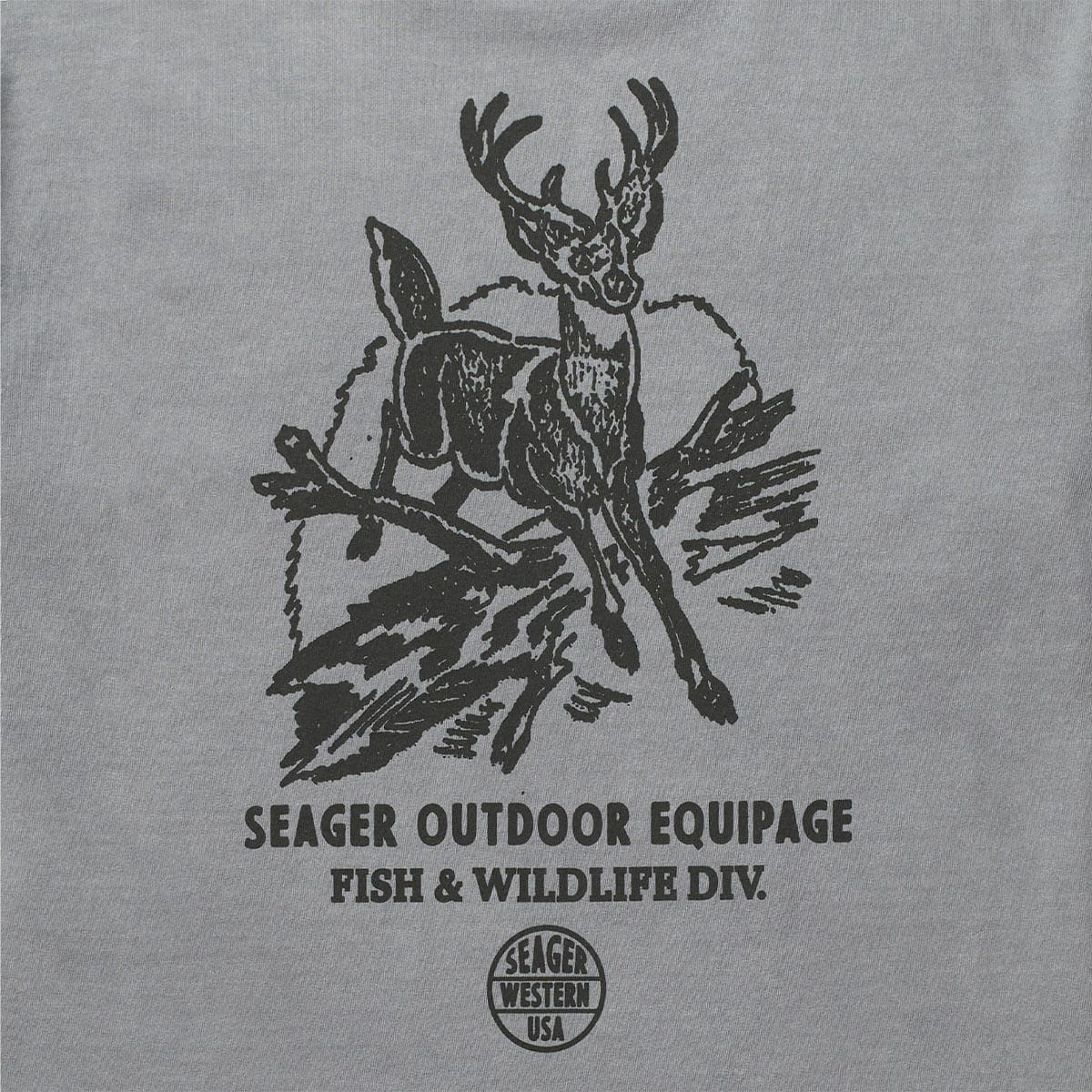F&W Division Premium Tee Pigment Grey - Image 4