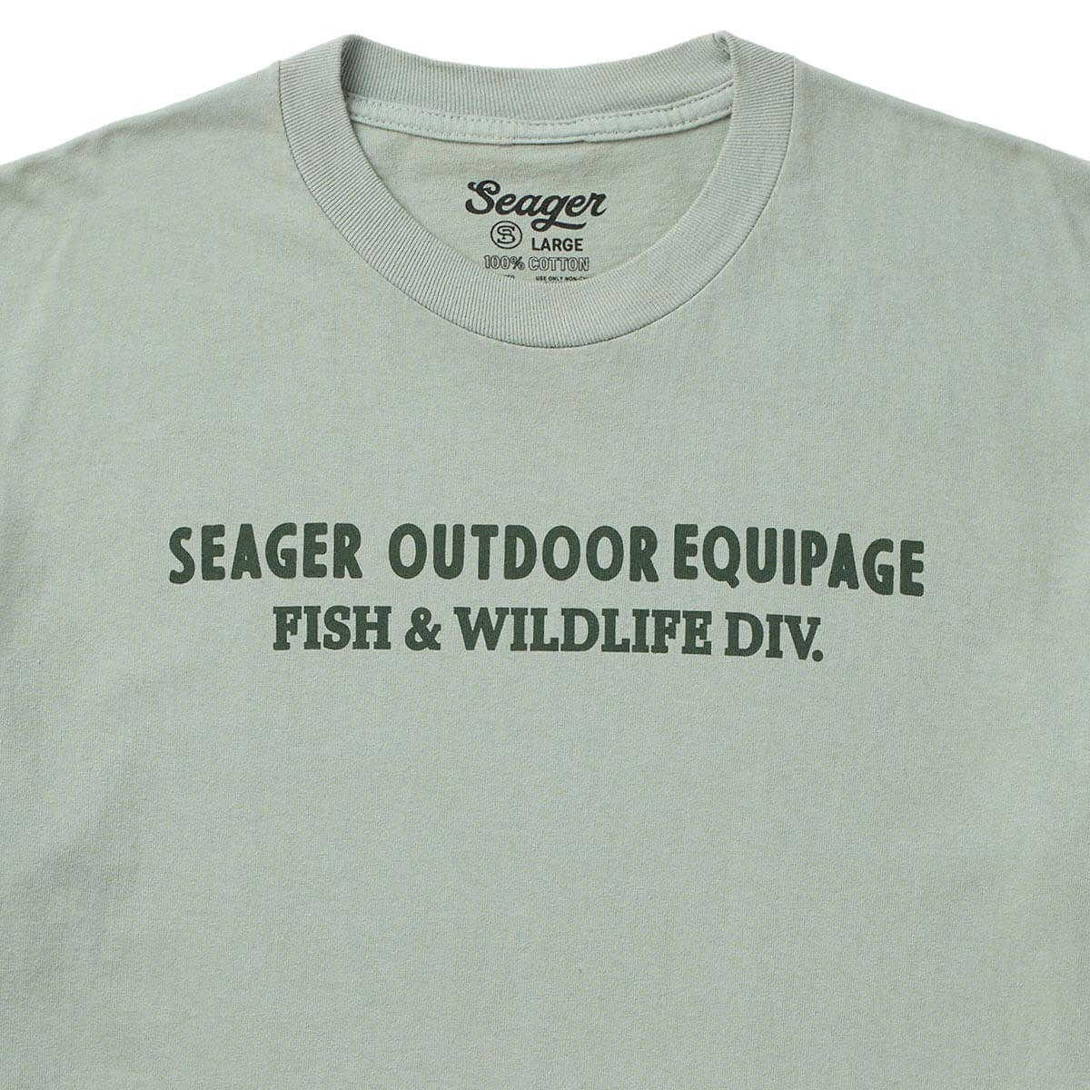 F&W Division Premium Tee Pigment Moss - Image 5