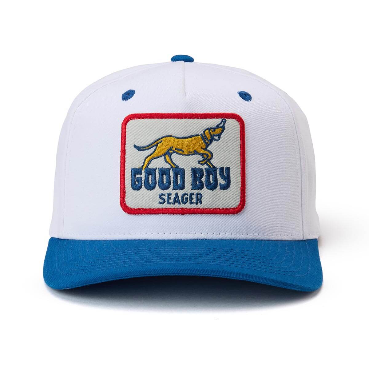 Good Boy Snapback Cream/Blue - Image 2