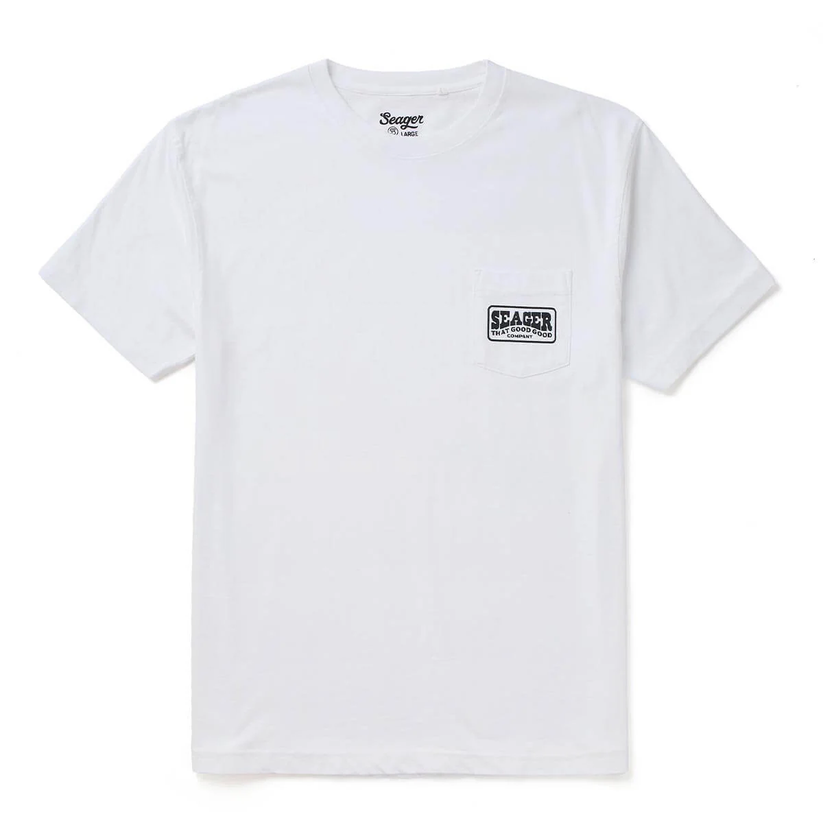 Good Good Premium Pocket Tee White
