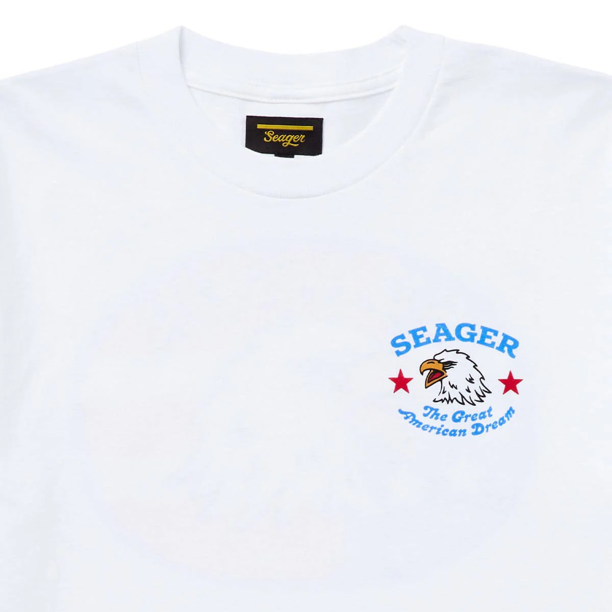 Great American Dream Tee White - Image 4