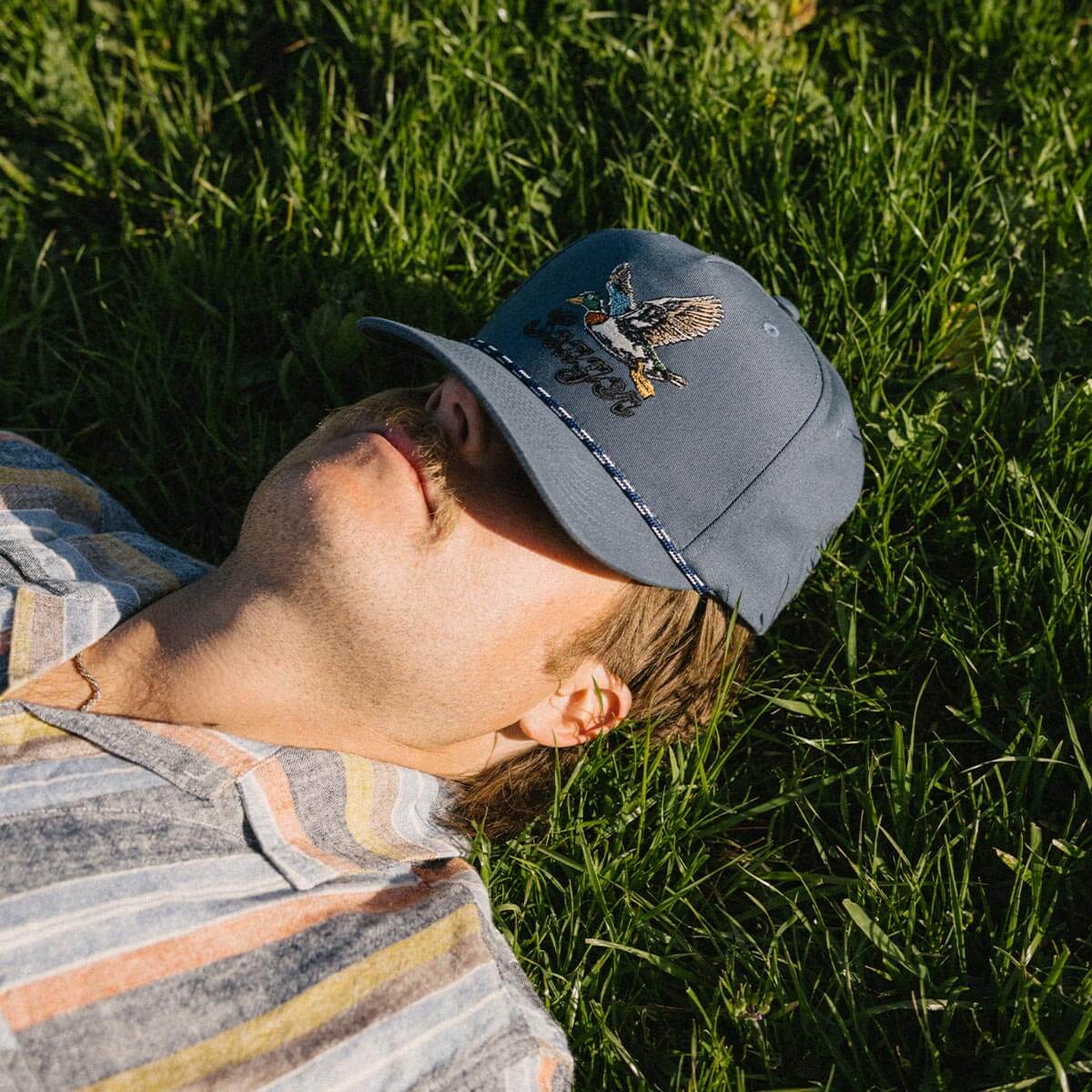 Greenhead Snapback Faded Denim - Image 3