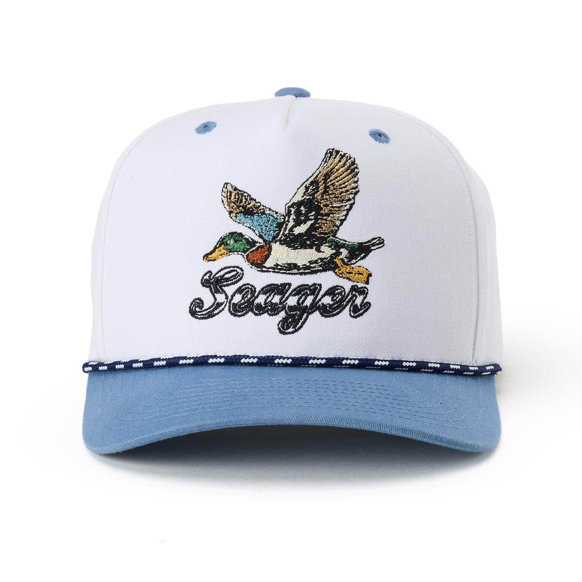 Greenhead Snapback White/Blue - Image 2