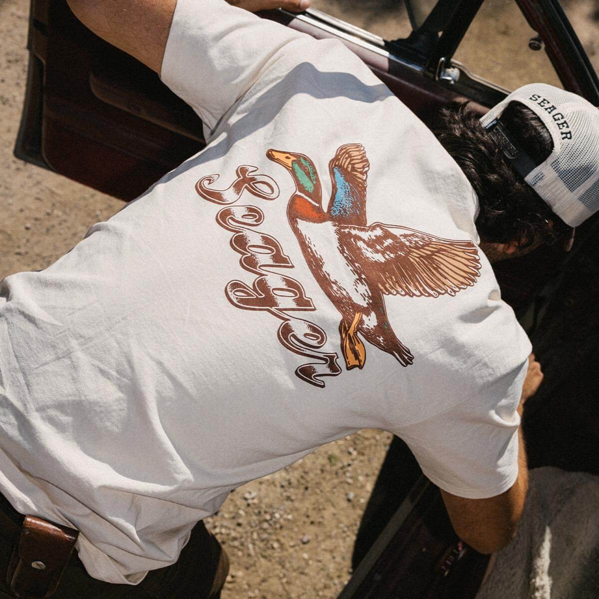 Greenhead Tee Vintage White - Image 3