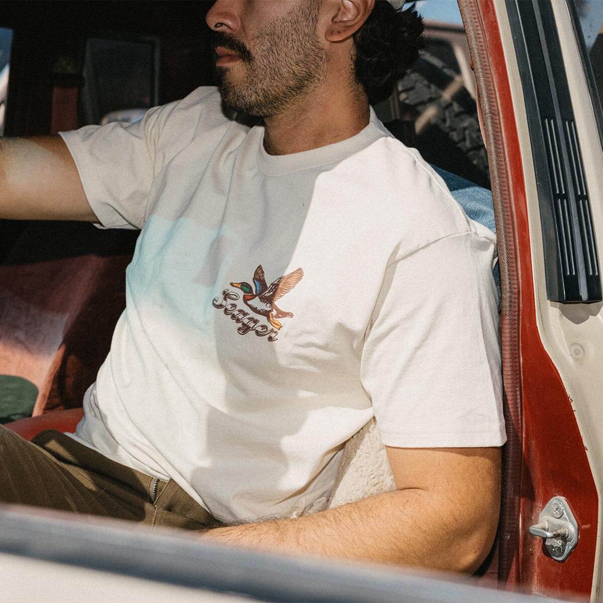 Greenhead Tee Vintage White - Image 6