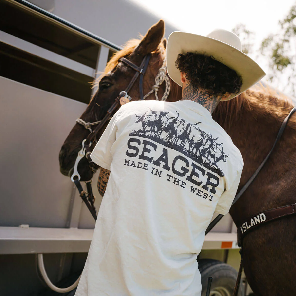 Herd Tee Vintage White - Image 6