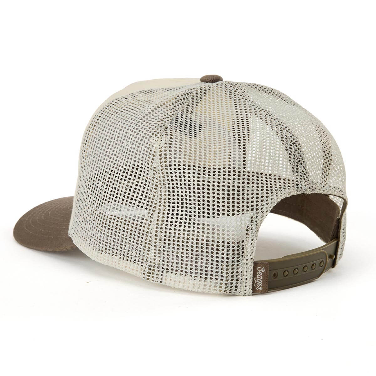 Herd Trucker Snapback Cream/Woodland - Image 4