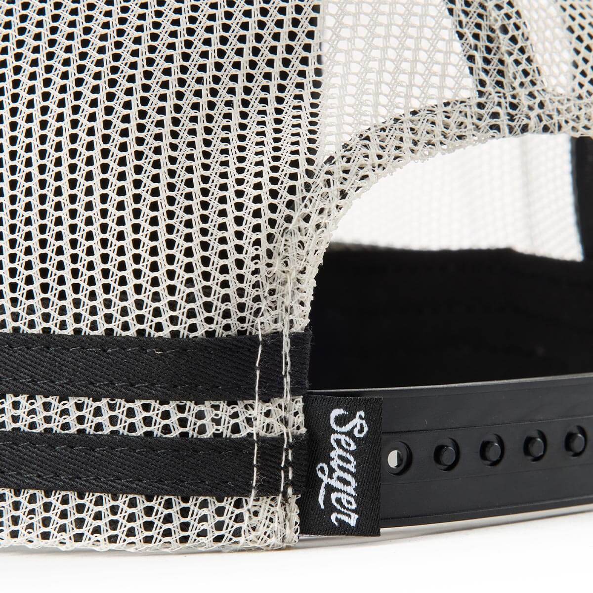 High Noon Trucker Snapback Black/Cream - Image 5