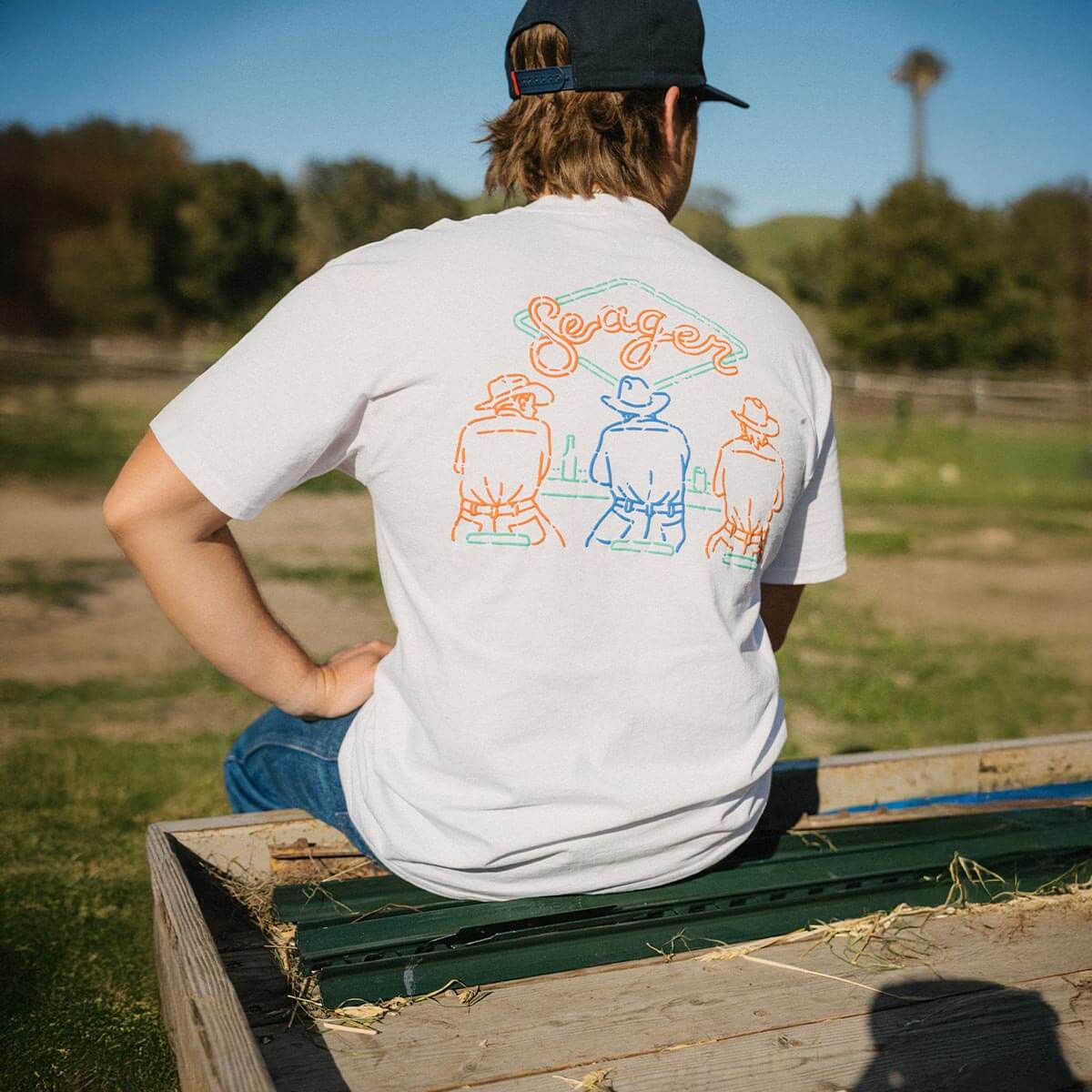 Honky-Tonk Tee White - Image 3