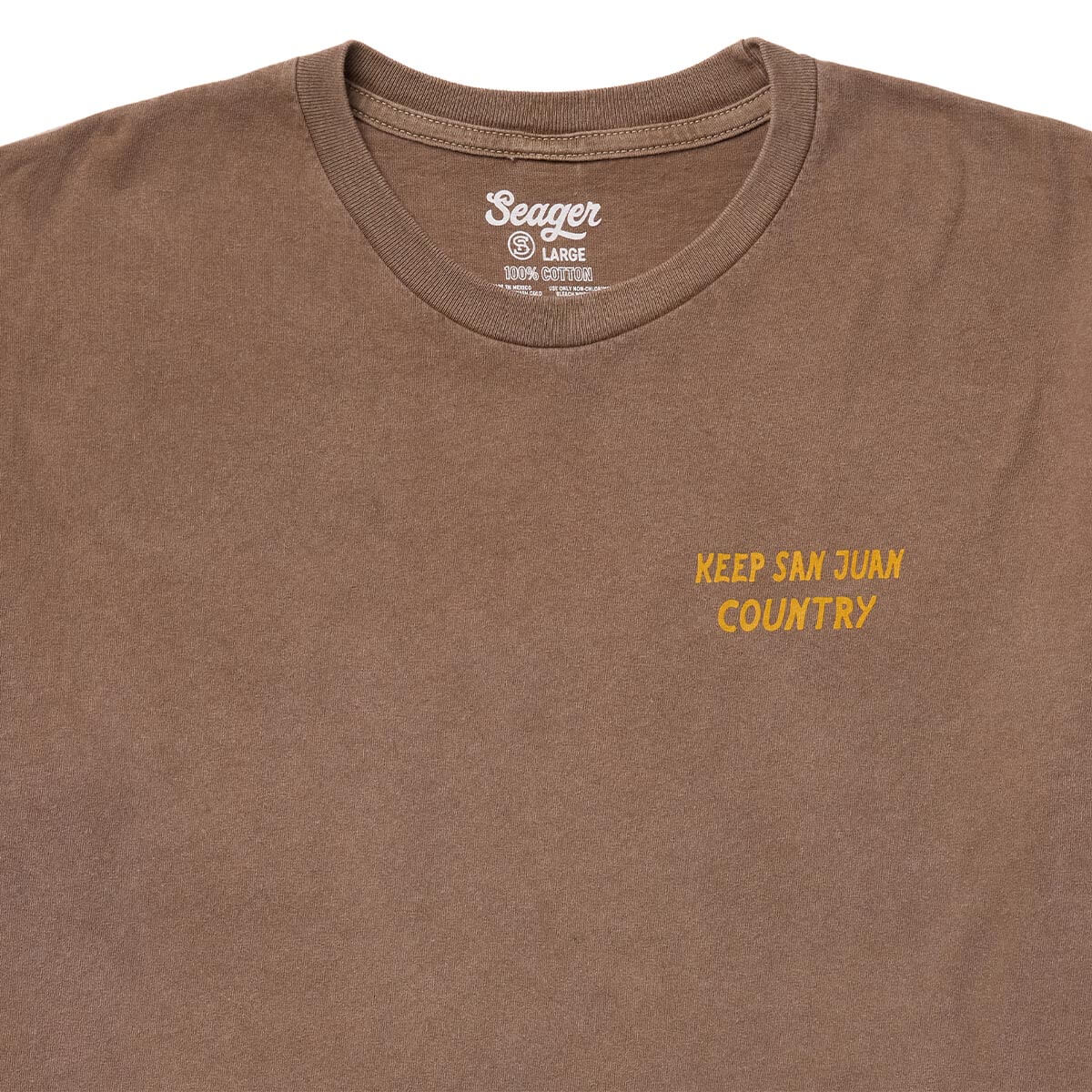 Keep SJC Country Premium Tee Pigment Brown - Image 4