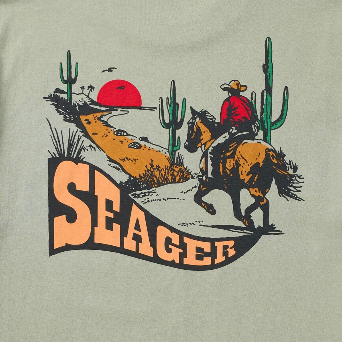 Long Ride Tee Desert Green - Image 4