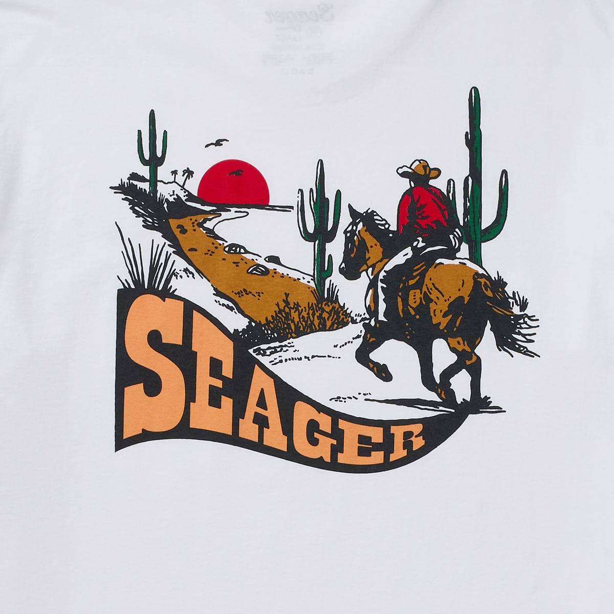 Long Ride Tee White - Image 3