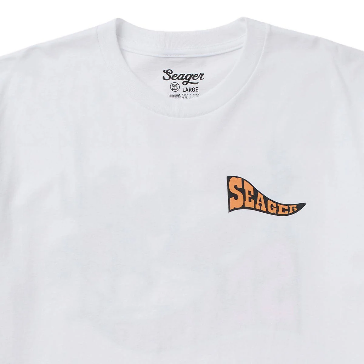 Long Ride Tee White - Image 4