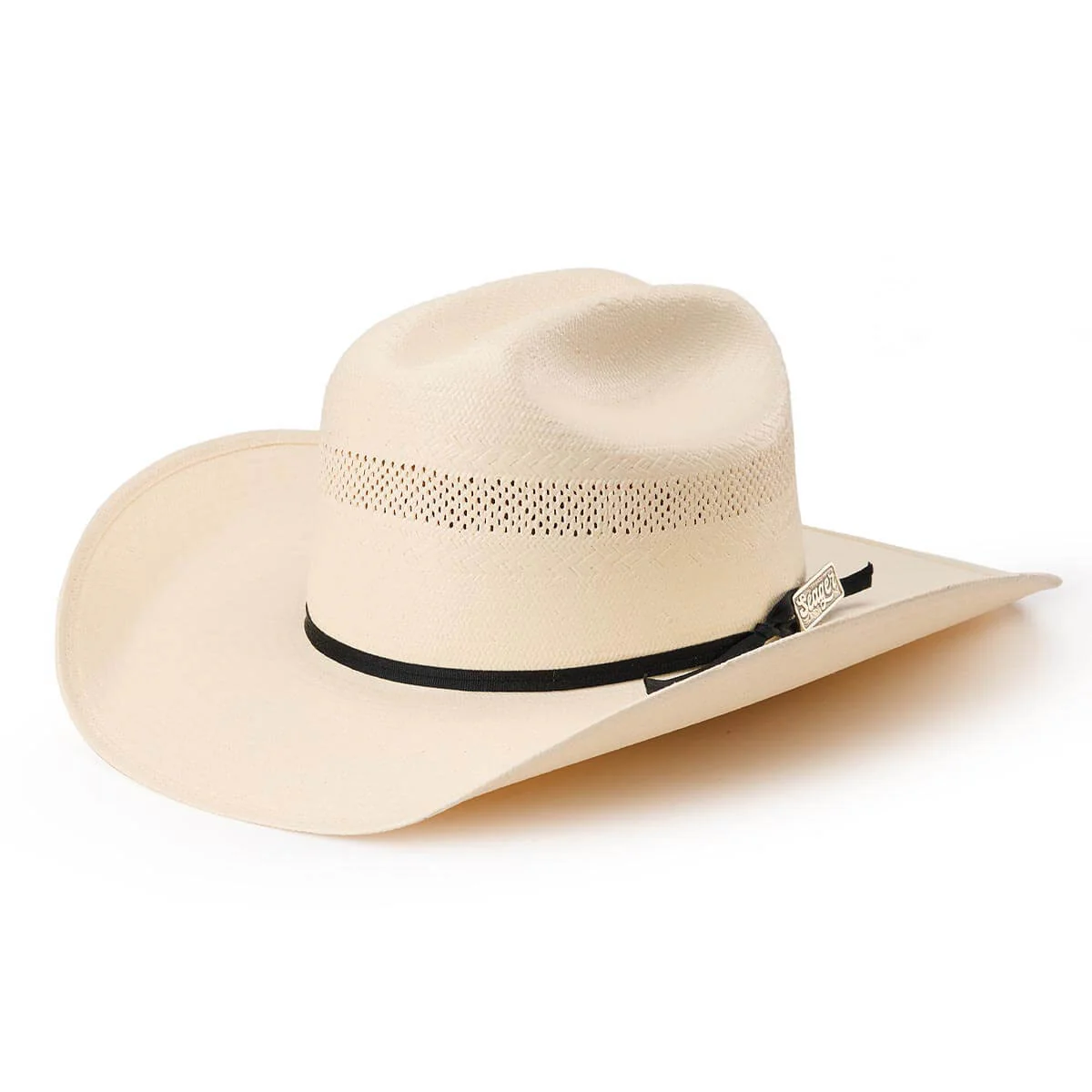 Longhorn 20X Straw Hat Natural
